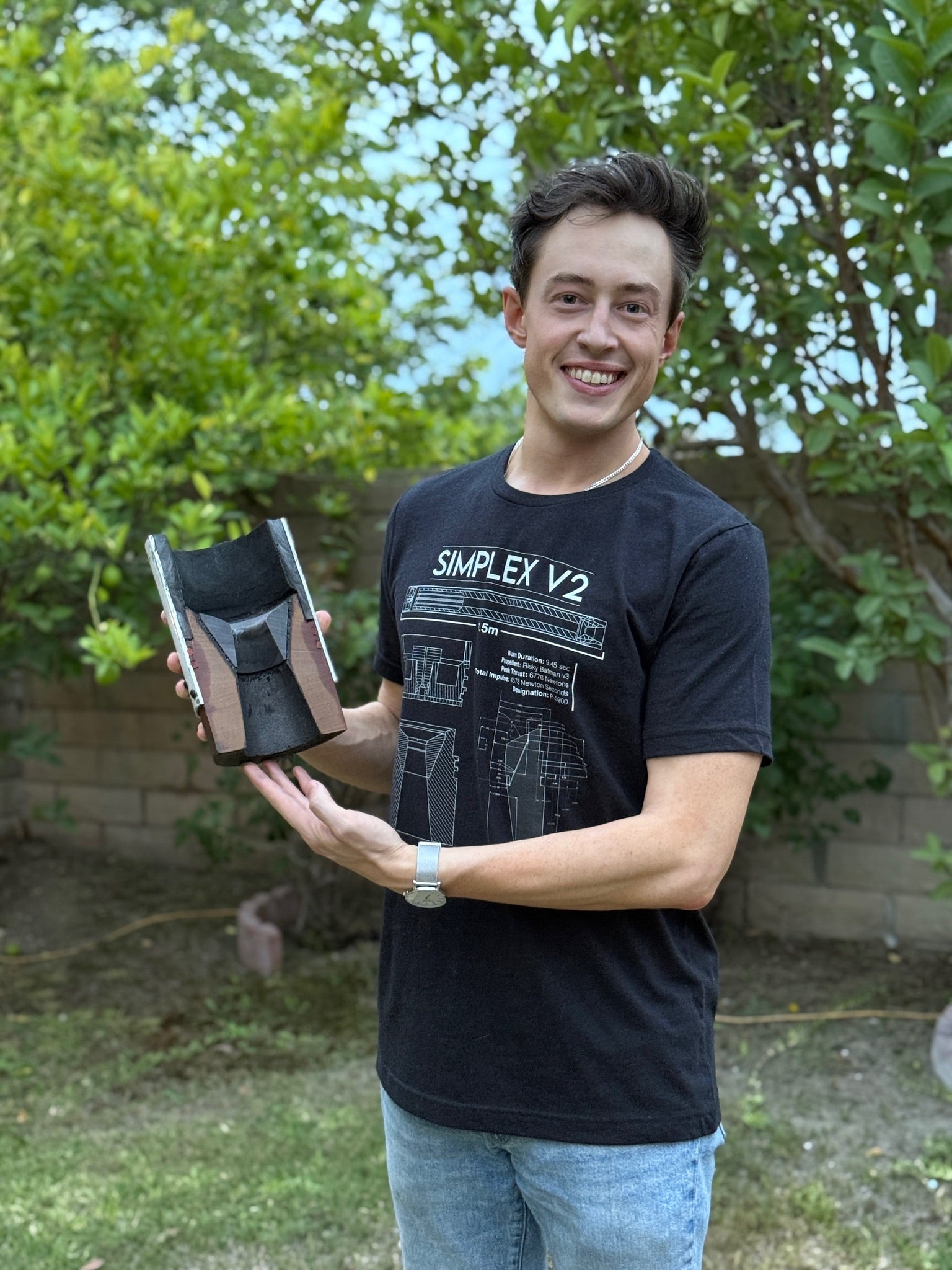 Simplex V2 T-shirt - Metric Version – BPS.Space