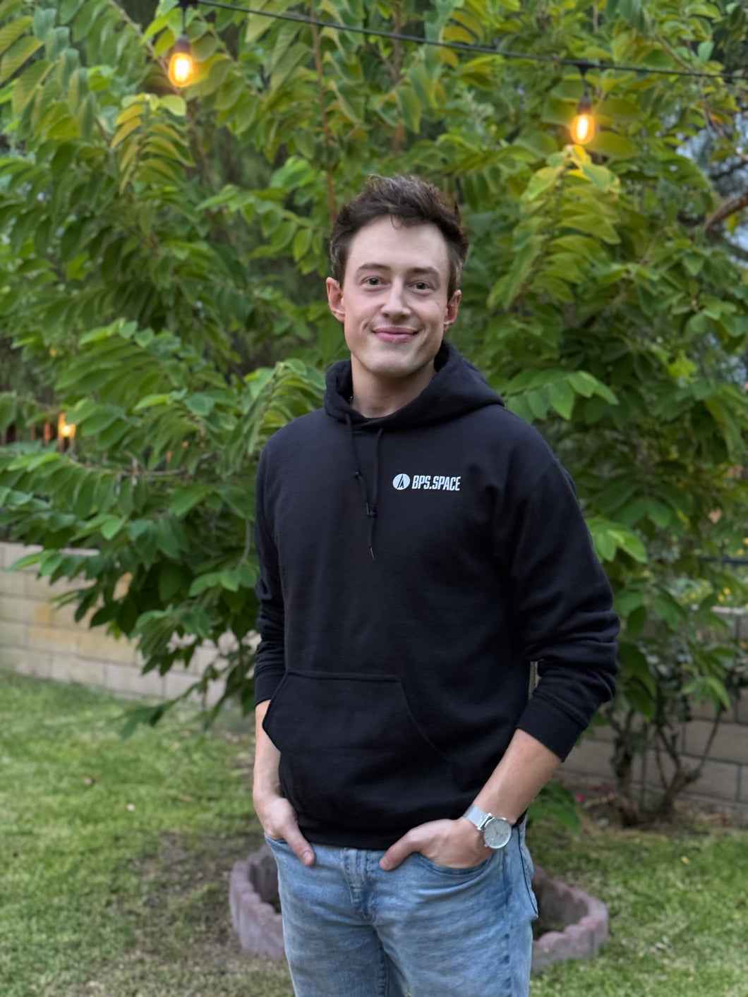 BPS Minimalist Hoodie (Black)